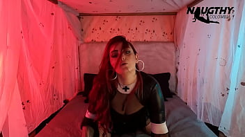 Candlelight and masturbation game