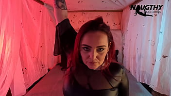 Candlelight and masturbation game