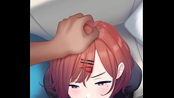Deepthroat waifu girl