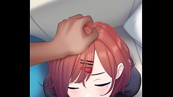 Deepthroat waifu girl