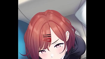 Deepthroat waifu girl