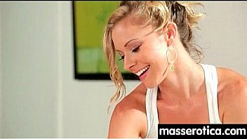 Gorgeous masseuse explores the body of a sexy lesbian beauty 24