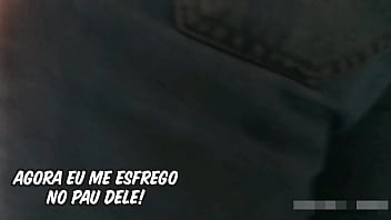 Recebi o técnico do gás e no final sentei nele