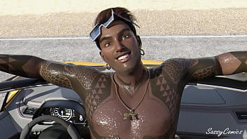 Ghetto girl with thick thick rides top don bbc in yellow lamborghini sassycomics