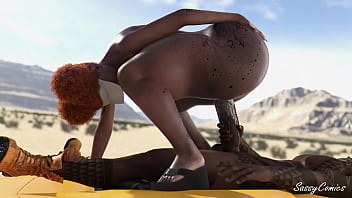 Ghetto girl with thick thick rides top don bbc in yellow lamborghini sassycomics