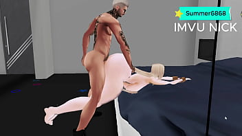 Puta dando para pau grande branco