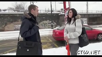 Mighty and skillful chap bangs wet gap of a seductive babe