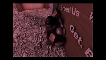 Chica en roblox tiene sexo