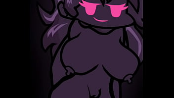 Corrupted gf's tits move while she moves