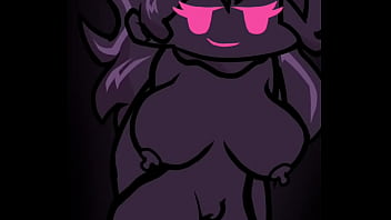 Corrupted gf's tits move while she moves