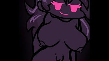 Corrupted gf's tits move while she moves