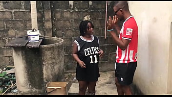 My boyfriend likes to fuck me by the well side