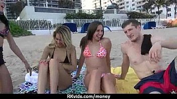 Hot sexy amateur babe needs a lift and takes cash 27