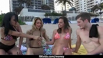 Hot sexy amateur babe needs a lift and takes cash 27