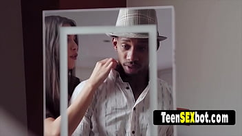 This teen never seen a cock this big