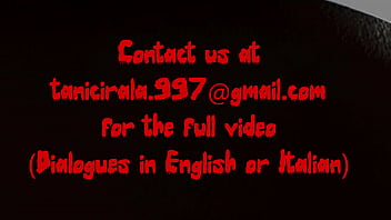 Giantess in high heels pumps crush tiny man