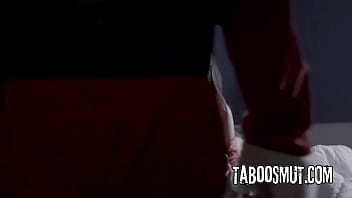 Hot brunette teen has a crush for her new step uncle