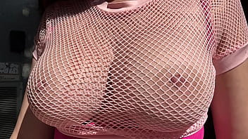 European stepmom artemisia love showing her juicy boobs outdoor