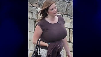 Horny huge tits fat wifes