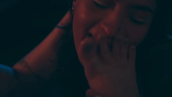 She was licking my toes like it was a dessert