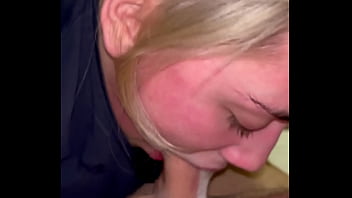 Blowjob close up sloppy lots of split