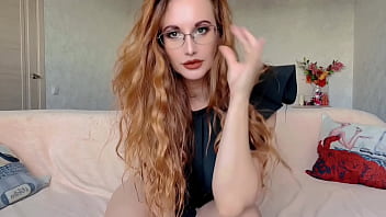 Black seamless pantyhose tease