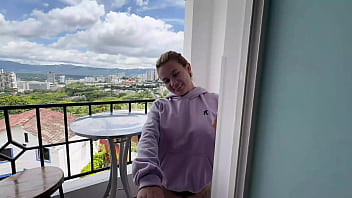My Horny Stepbrother Masturbates While He Spies On Me And Fucks Me With His Big Cock Until He Makes Me Creampie thumbnail