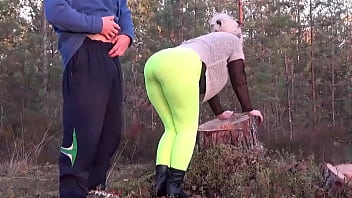 City lady and village hooligan