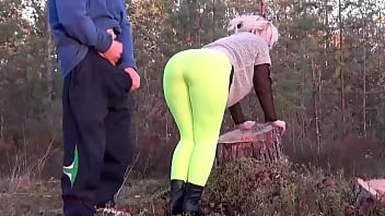 City lady and village hooligan