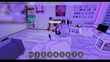 Teniendo sexo con disfraz de vaca