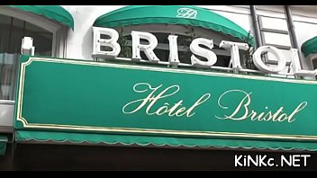 Playgirl plays with big toy