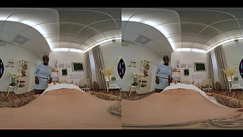 Black ebony girl gives african massage horny naughty zaawaadi happy ending sex vr 360 porn