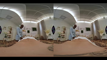 Black ebony girl gives african massage horny naughty zaawaadi happy ending sex vr 360 porn