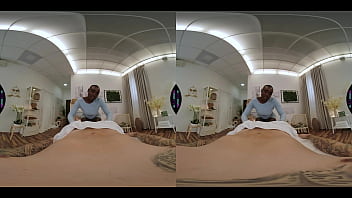 Black ebony girl gives african massage horny naughty zaawaadi happy ending sex vr 360 porn