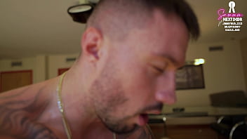 3 hispanic studs smashes my tiny pussy and pretty face wild orgy