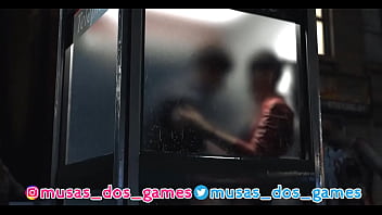 Jogo de zumbi video game personagens tranzando