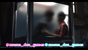 Jogo de zumbi video game personagens tranzando