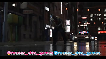 Jogo de zumbi video game personagens tranzando