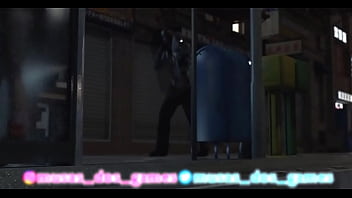 Jogo de zumbi video game personagens tranzando