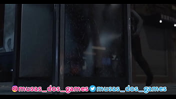 Jogo de zumbi video game personagens tranzando