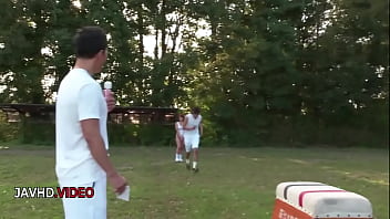 Sara saijo's wild outdoor japanese threesome adventure