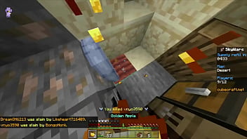 Playing skywars because yes minecraft