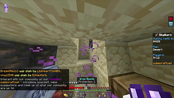 Playing skywars because yes minecraft