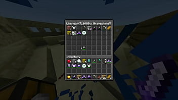 Playing skywars because yes minecraft