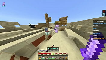 Playing skywars because yes minecraft