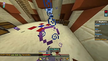 Playing skywars because yes minecraft