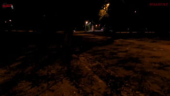 Sissi sucks my cock in the street and i cover her face in cum dollscult