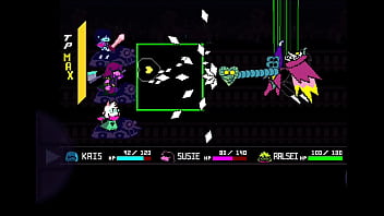 Kris y su equipo le hace el amor a spamton