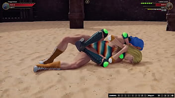 Twiggy vs gabbie nf3d female mma battle combat ring