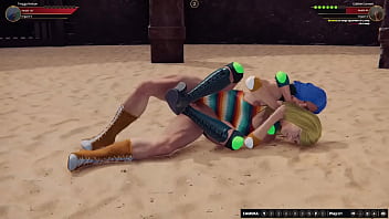 Twiggy vs gabbie nf3d female mma battle combat ring